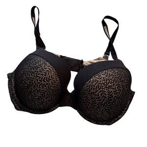 Victorias Secret Body By Victoria Perfect Shape Push Up Bra‎ Size 38D Lace Lined